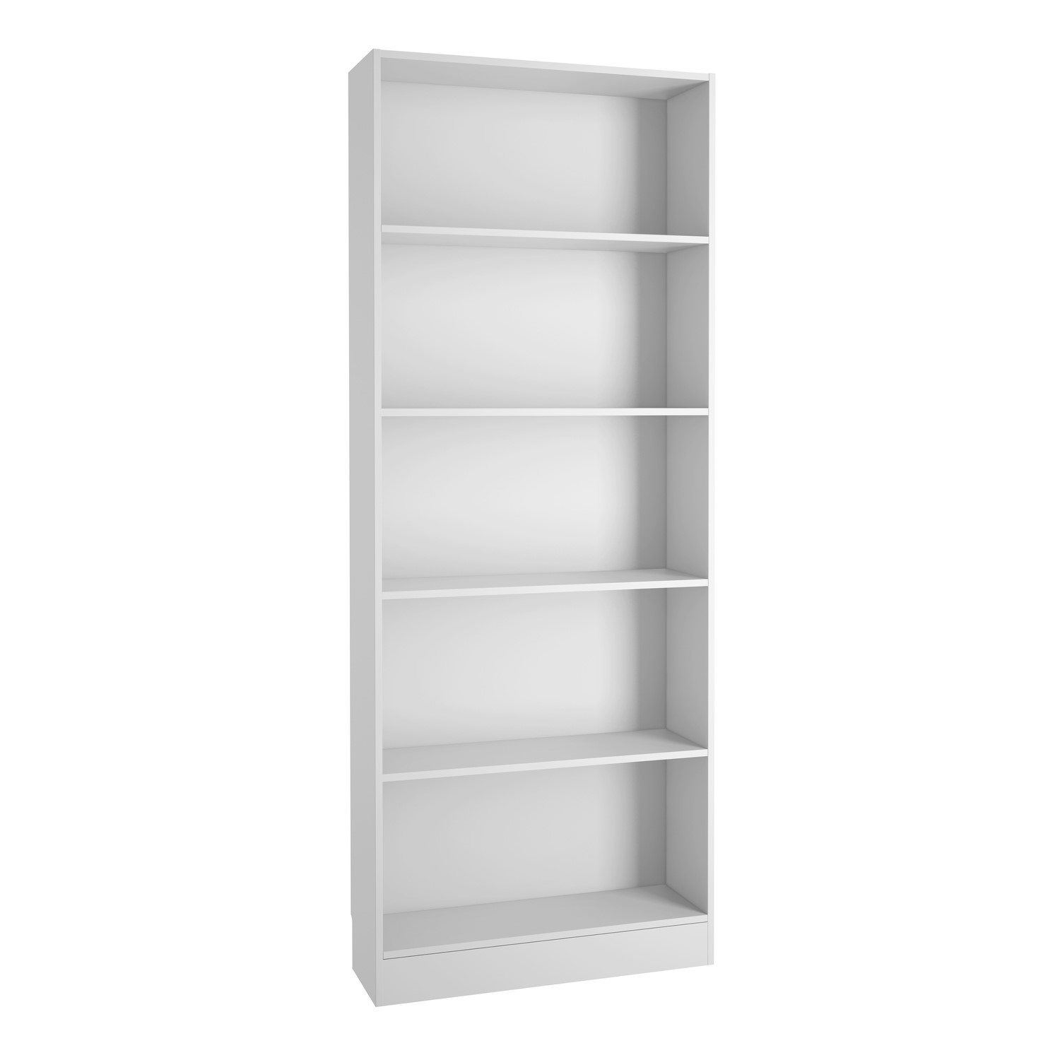 Read more about Tall and wide white bookcase basic